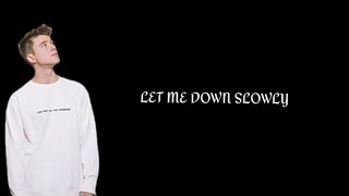 Alec Banjamin - Let Me Down Slowly (lyrics)🎤 Resimi