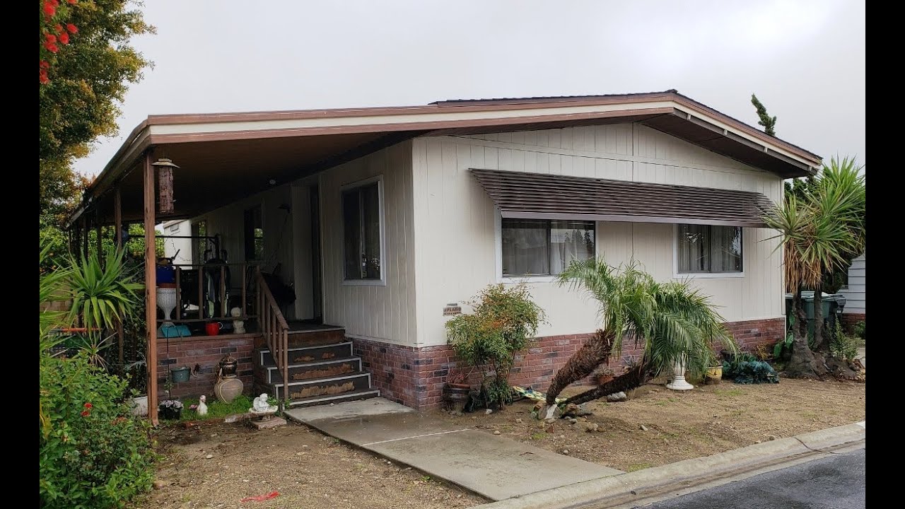 DOUBLE WIDE Manufactured Home for Sale in California, Upland Meadow Mobile Estates, ACTION MH
