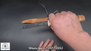 Якутский нож от БЫРДЫКА.  Yakut knife from byrdyk.