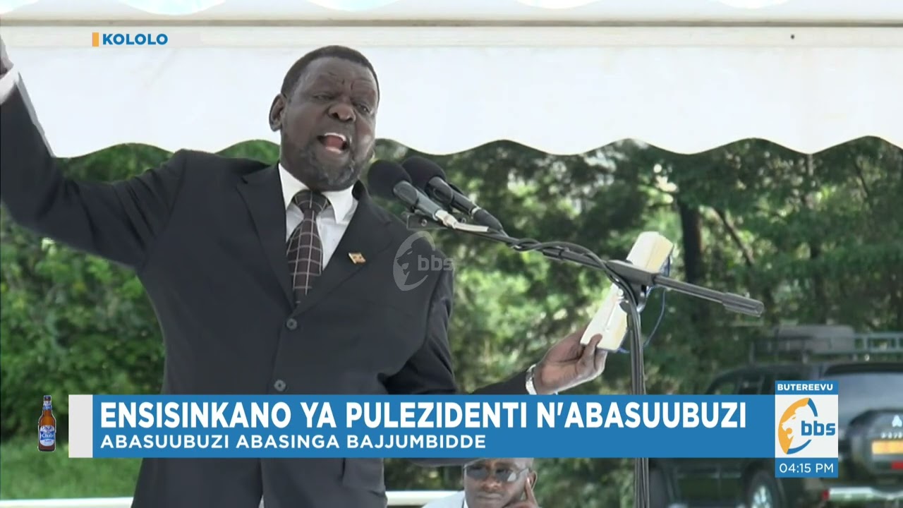 Isa Ssekitto ategeezezza Pulezidenti nti bagenda kuyiga obufere lw'omusolo ogubasibwako
