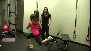 In Motion Single Leg Split Squat With A Twist