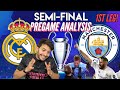 🔔MANCHESTER CITY VS REAL MADRID PREGAME ANALYSIS - Champions League Semifinals 1st Leg