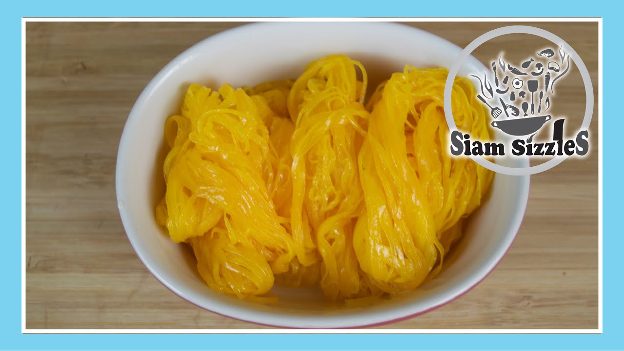 Golden egg Yolk Threads Recipe: Foi Thongs - Lion Brand