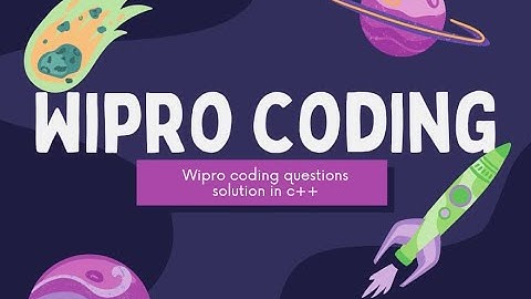 Wipro coding questions|Wipro elite nlth 2021 questions #wiproelitenlth2021#wiproquestions #wiprocode