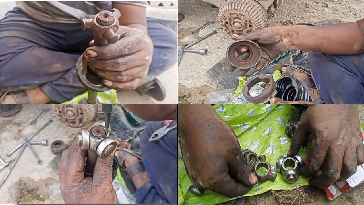 Mahindra jeeto Rear Excel Problem // Mahendra Jeetu rear axle boot