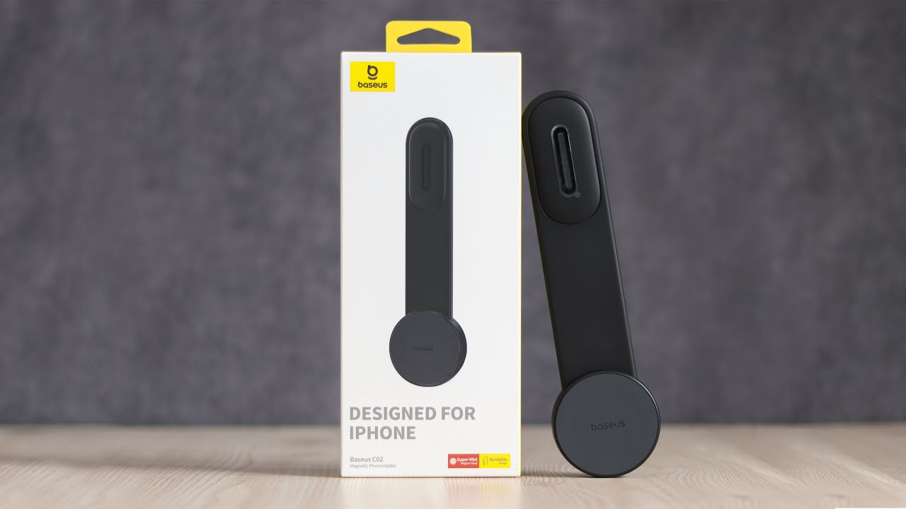 Baseus C02 UNBOXING | Bendable Magnetic Car Phone Holder