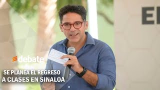 Dan a conocer plan de regreso a clases presencial en el estado de Sinaloa