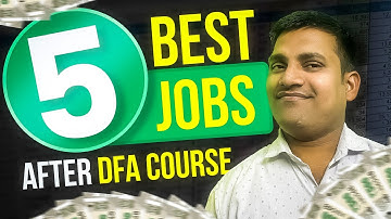5 Best Jobs After DFA Course | DFA | DFA Course Jobs | Computer Jobs | Digital Net Institute