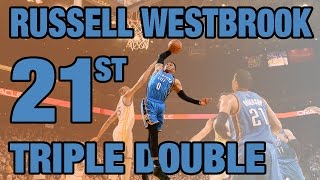 Westbrook Posts Triple Double #21 | 01.18.17