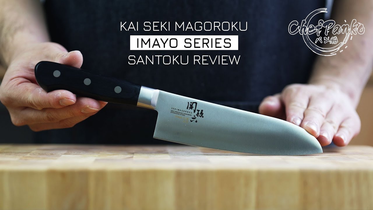 Kai Seki Magoroku Santoku 검토 - Imayo 시리즈 - 165mm