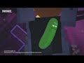 Fortnite X Rick And Morty: PICKLE RICK Trailer!