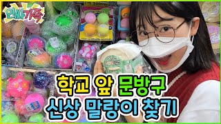 학교 앞 문방구에 무작정 가서 신상말랑이 찾기 프로젝트 (feat.신상말랑이 리뷰)