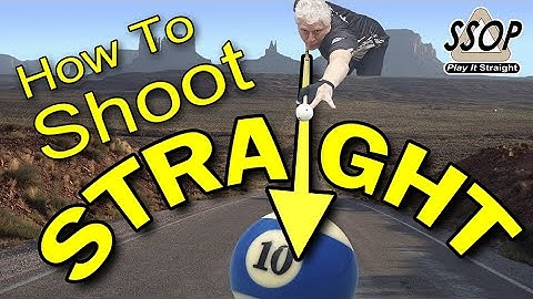 Hoe je recht schiet - Het magische gevoel van een moeiteloze poolshot