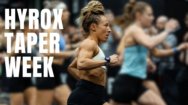 How I Taper For A Hyrox Race "PART ONE"