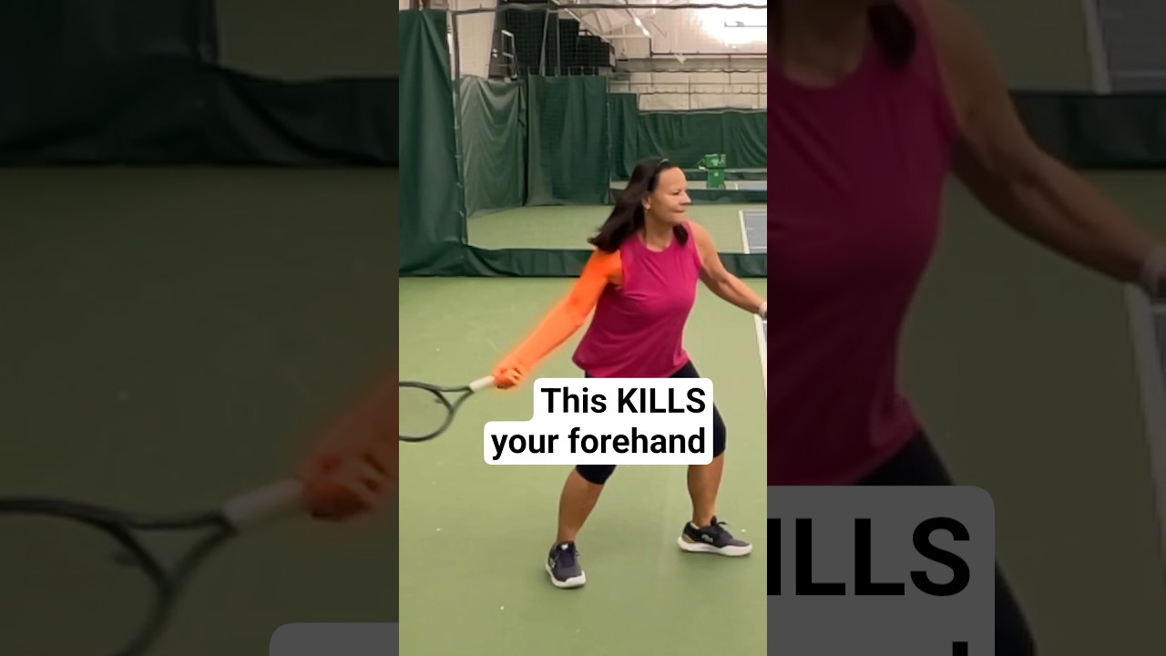 STOP steering your forehand