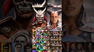 Shao Kahn Menu Evolution In All Mortal Kombat Games