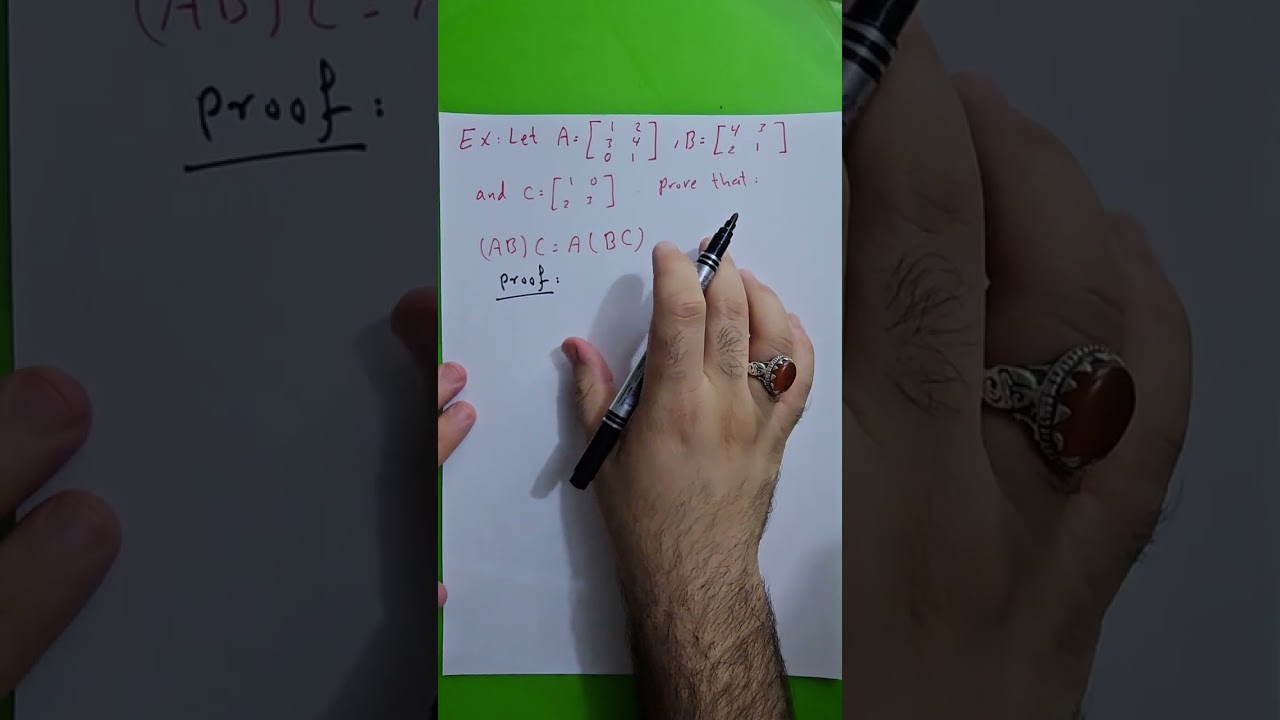محاضرة 4 (أمثلة اضافية عن ضرب المصفوفات). نوار الأسدي