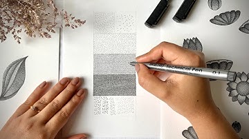 How to start Stippling- Beginners Tutorial 2 | Why not to connect the dots