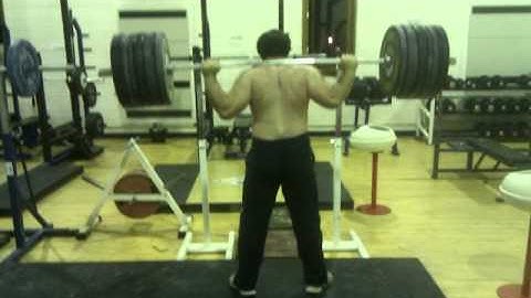 180 kg x 3 Pause Squat
