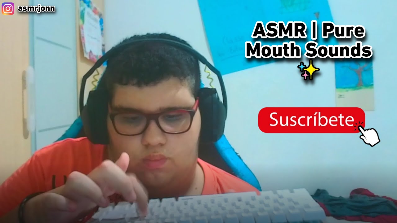 ASMR | Pure Mouth Sounds and keyboard sounds  (fast & aggressive) | Gentle Whispers ✨