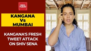 Kangana Ranaut Launches Fresh Attack On Shiv Sena How Can You Decide Whether I Can Visit Mumbai