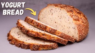 This Unique Loaf of Bread Contains More Yogurt Than Flour! How is it Possible