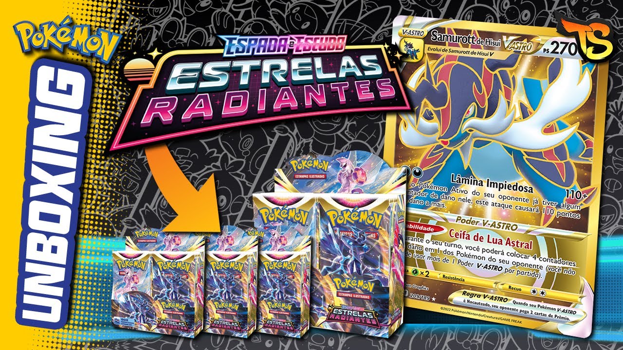 Pokémon TCG: Coleção Treinador Avançado Estrelas Radiantes