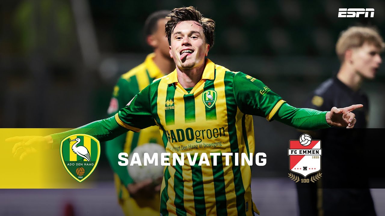👀 OPMERKELIJKE goal van POSTEMA 😳 | Samenvatting ADO Den Haag - FC Emmen