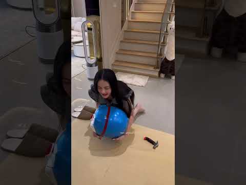 This woman broke her children's Doraemon piggy bank #shortsvideo