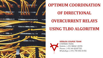 OPTIMUM COORDINATION OF DIRECTIONAL OVERCURRENT RELAYS USING TLBO ALGORITHM