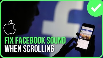 HOW TO TURN OFF FACEBOOK SOUND WHEN SCROLLING IPHONE (Quick & Easy)
