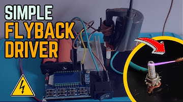 How To Make High Voltage Transformer (10000V) | High Voltage Flyback Driver | Flyback Transformer