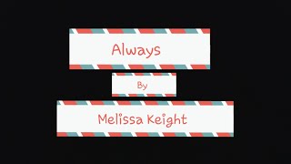 Always by Bon Jovi Covered By Melissa Keight