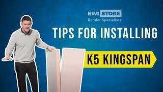 Tips for Installing Kingspan K5 Insulation