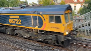 Class 66 66722 66748 66726 Gb Railfreight