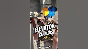 Installing 15-Stop Gearless Elevator | Motor Welding & FURDER Alignment