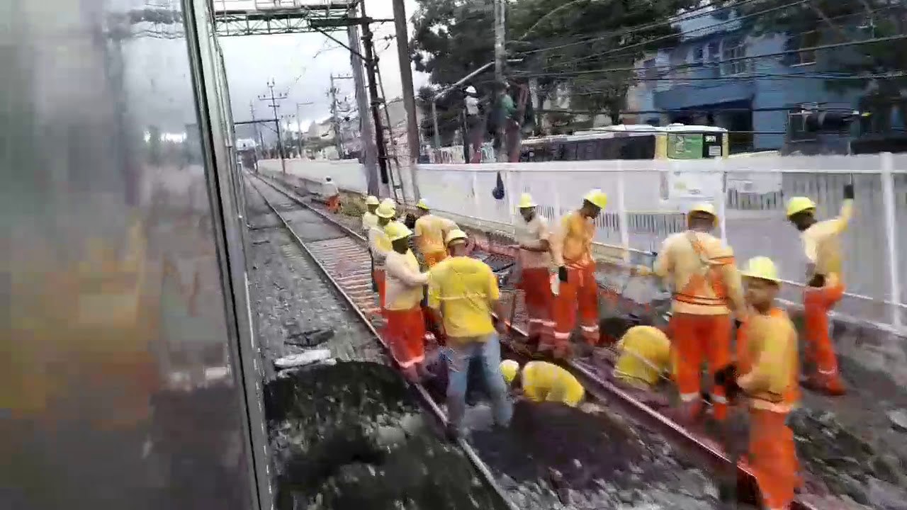 Supervia - Série 500 ER 521/524 Central x Campo Grande (Expresso Santa Cruz).