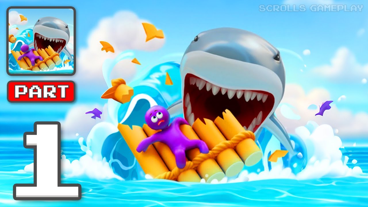 Fish Hunter - Gameplay Walkthrough Part 1 - Underwater Fishing Battle (iOS, Android)