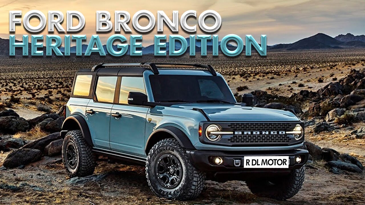 ¡FORD BRONCO HERITAGE Edition 2023! Inspirado en el Clásico de 1966