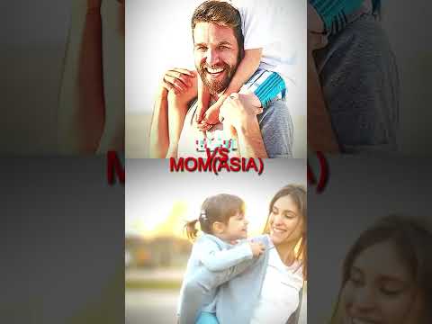 Mom (Asia) Vs Dad #edit #capcut #mom #vs #dad #memes #trend #tiktok #youtube #music #shorts