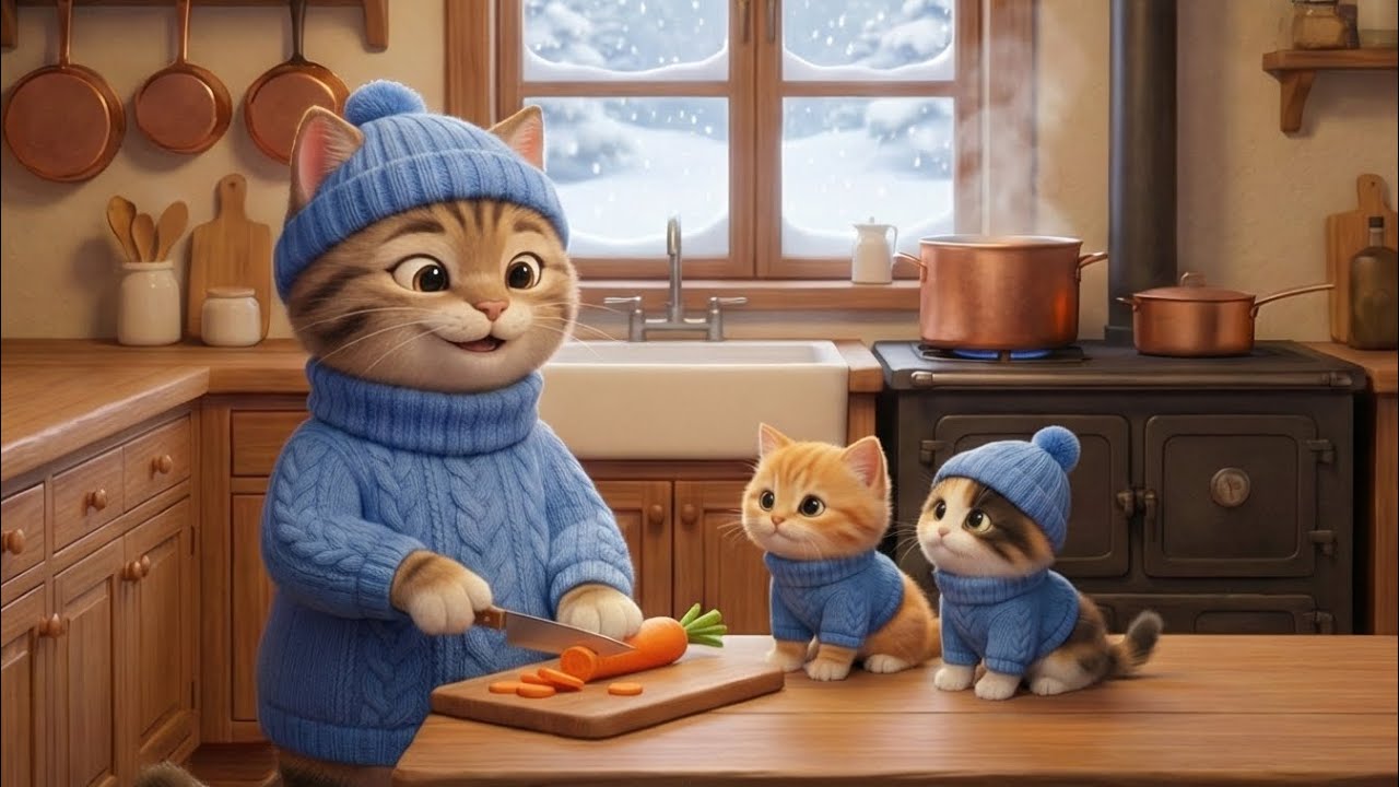 A Kind Act in the Cold ❄️🐱 | Heart Touching Cat Story