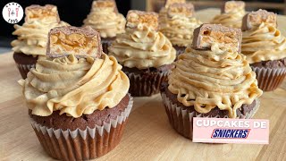 Cupcakes de Snickers | Receta #184 | GENTE DE FOOD