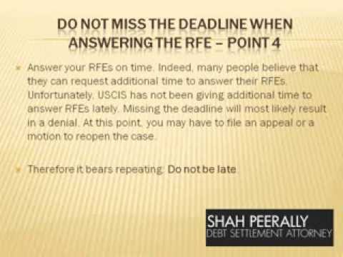 how to answer a request for evidence rfe immigration know how 485 rfe response cover letter