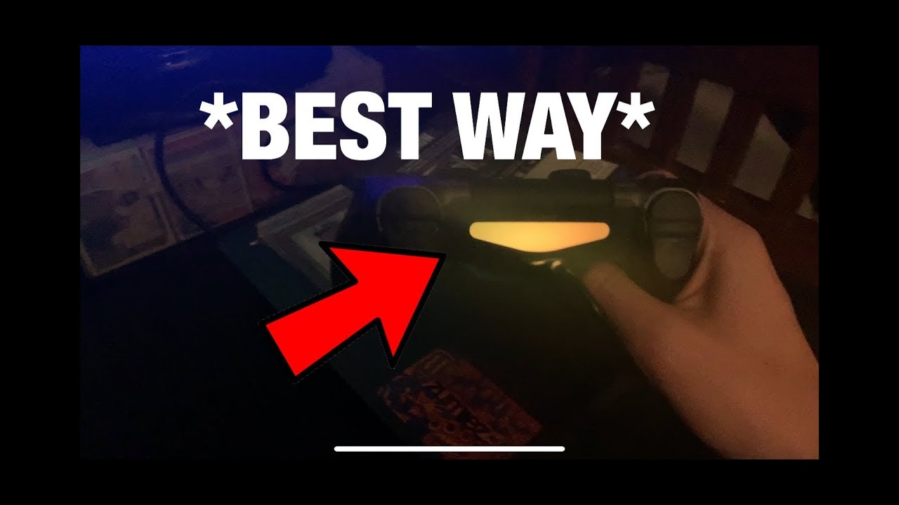 Prelude Jakke have på BEST WAY* to reconnect a PS4 controller | 2020 working method | (yellow  light of death) - YouTube