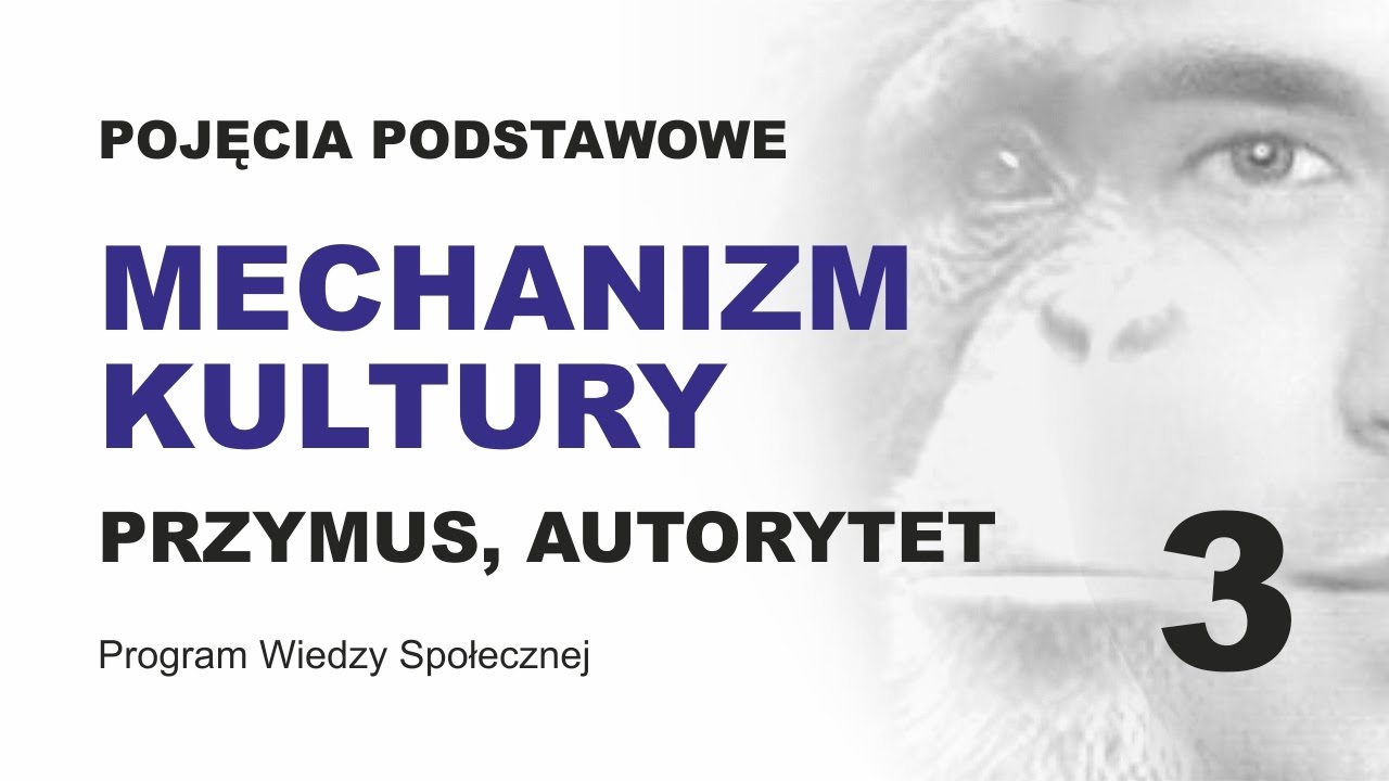 MECHANIZM KULTURY – PRZYMUS – POJĘCIA PODSTAWOWE CZ. 3 — Transcript