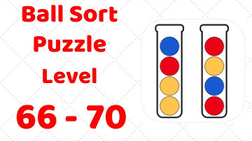 Ball Sort Puzzle Level 66-70 Walkthrough