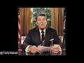 President Reagan tribute to King Hassan and the People of Morocco (7/7/1987)