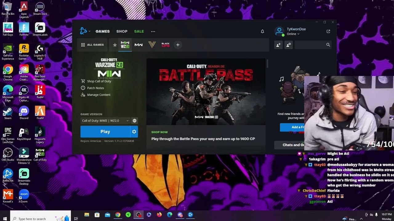 Tykwondoe COOKS😮‍💨 random girl who called the wrong number on stream