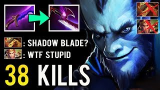WTF MID Shadow Blade Riki And They Think He's Noob! Next Level Counter By Pro Kinguin.Lisash Dota 2