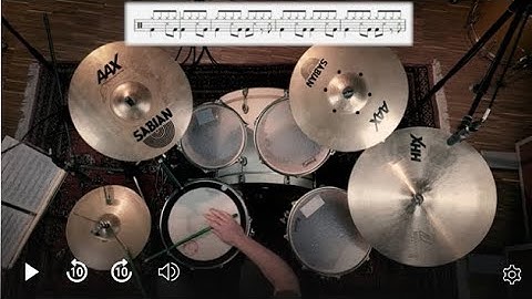 Sharpen your Cross-Stick - Smooth Operator - Sade (with drums)